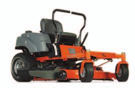A full line of attachments are available - snowblower, flail mower, broom, and blade. Rider 18 Simply the best cut in the industry. - 17.