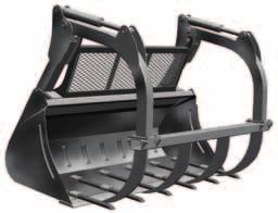 MULTIBENNE 130 150 170 190 210 230 250 SILAGE IMPLEMENTS UNUSUALLY STRONG AND EFFECTIVE Silograb is an extremely versatile implement.
