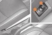 C O M F O R T II Heated seats adjustment Head restraint height adjustment Never drive with the removed head restraints in the vehicle as they could be thrown around the vehicle on sharp braking.