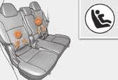 C H I L D S A F E T Y ISOFIX MOUNTINGS Your vehicle has been approved in accordance with the new ISOFIX regulation.