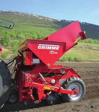 Belt planting technology from Grimme: 2- and 4-row The GB-Series (Grimme belt planter) stands for the new generation of belt planting machines.