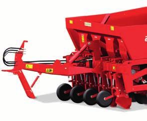 the models 2- and 4-row belt planting technology 1 GB 215 Thanks to its short design, the mounted, 2-row belt planting machine GB 215 contributes to making fast turning manoeuvres