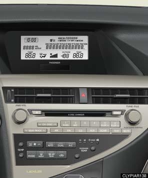 Without navigation system Emergency flasher switch P.5 Audio system P.