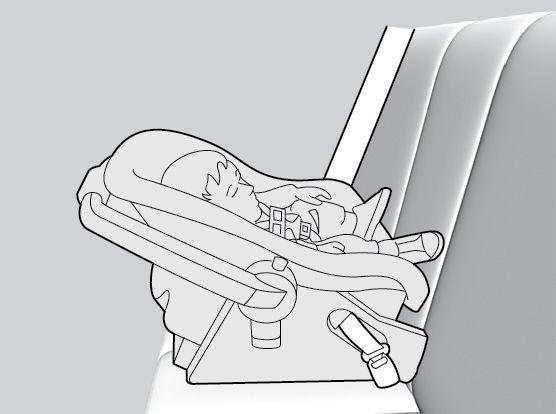 Protecting Infants An infant must be properly restrained in a rear-facing, reclining child seat until the infant reaches the seat maker s weight or height limit for the seat, and the infant is at