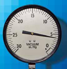 When the engine cranks erratically, the cranking vacuum will also fluctuate erratically.