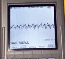 An oscilloscope is a very useful tool for testing electronic signals. A transducer can take a certain condition and convert it into an electronic signal.