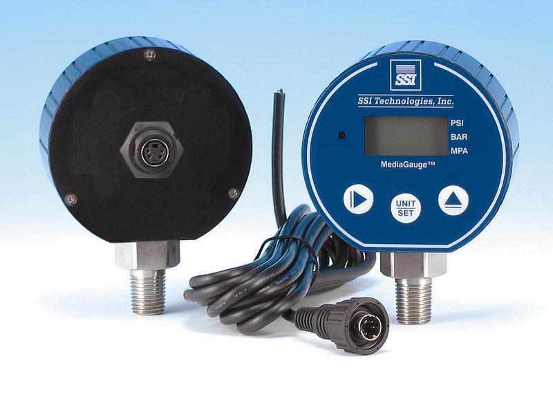 Product Description The MediaGauge MG-MD is a multi-functional digital pressure gauge consisting of a media isolated piezoresistive pressure sensing element, signal conditioning circuitry for