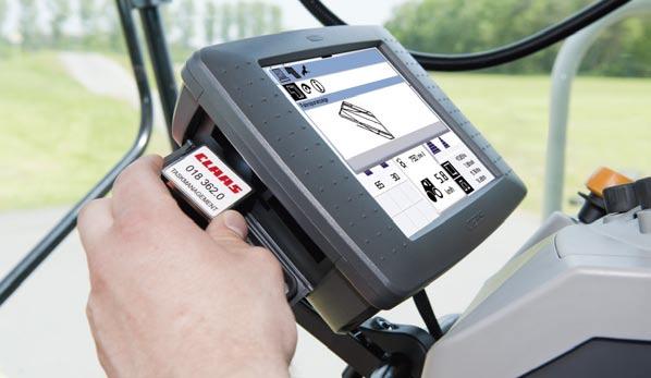 New electronics system. Data can be processed and sent faster than ever. The new electronics system improves the function of the entire electronic control of the LEXION.