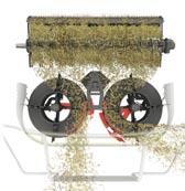 Ready for the next harvest with CLAAS straw handling. Fast-drying swaths of straw. Even chaff distribution.