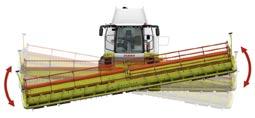 CLAAS MONTANA works slopes like flat ground. New working hydraulics: more lifting power, faster response.