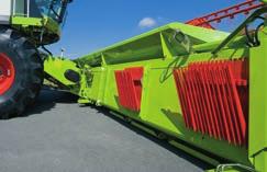 More good reasons for CLAAS attachments. Replacement knife bar and crop lifters. All CLAAS cutterbars are factory-equipped with a replacement knife bar.