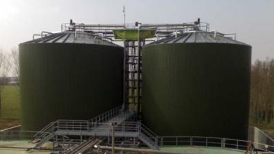 000 ton/y Fermenter system: 2 x 2900m 3, loading rate 13 kg COD/m 3