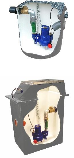 The Below Ground packaged pumping Stations Ideal for - Sewage,