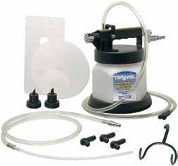 Also works great for siphoning or transferring fluids from tanks and reservoirs. Kit Selectline hand vacuum pump (Model MV8030) 4.