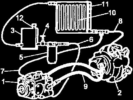 The diagram shows three possible methods for fixing the motor to a chassis. 1.) Bolt passing through motor from the distributor side screwed into a flange on the shaft side of the motor. 2.