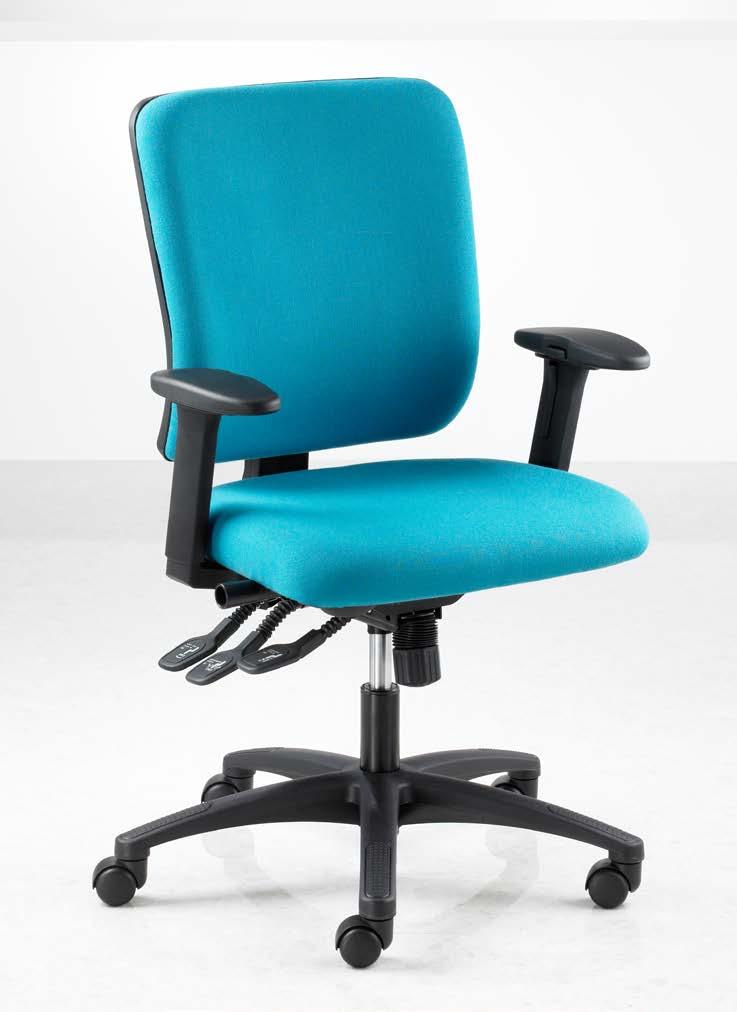 Instructions for adjusting G1 working chairs G1 M1 1:1 back/seat movement with independent seat and back angle adjustment Backrest float/lock Seat angle float/lock Recommended adjustment sequence for
