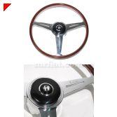 Others->Steering 1900 Nardi Wheel Horn Button 75 90 145 146 164 Power... 1900NARDI ALFAHORN AR-GIU-196 420 mm vintage Alfa Romeo 1900 steering wheel made by Nardi. Delivery takes 2 weeks. Part.