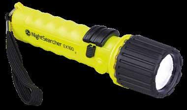 EX-185 ATEX Flashlight, 185 Lumens The EX-185 is an lightweight flashlight, it features a safety loc to pre ent being accidentally switched on deal