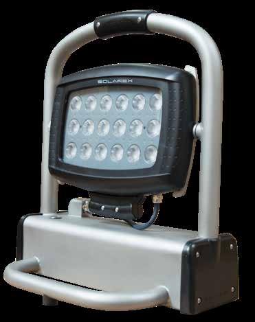 SOLAREX-4800 Rechargeable Portable LED Floodlight, 4800 lumens