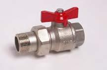 524 - Male/female Ø 1/2" 3/4" 1" 1"1/4 pack 10 10 10 6 code 524004 524005 524006 524007 Other valves Excluded from 2014/68/EU Directive (article 4, 3) - CW617N brass body - PTFE gland pack & seats -