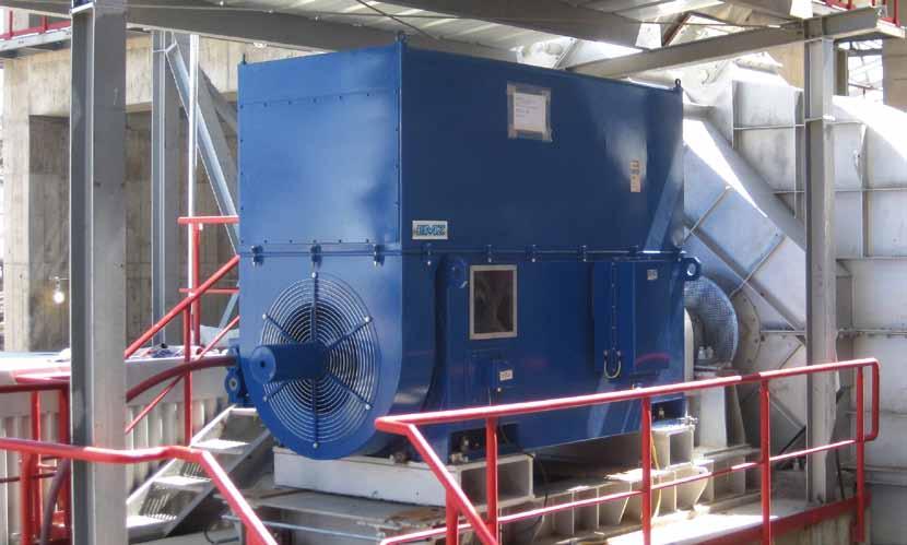 Cement Urgent delivery of a high voltage slip-ring induction motor to Namibia by air freight In March 2011 EMZ delivered a brand new 1,500 kw slip-ring induction motor including suitable transformer