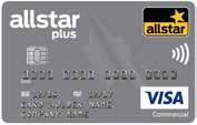 Why Allstar Plus? So how does Allstar Plus compare to other typical credit/charge cards? What makes it a better way to pay?