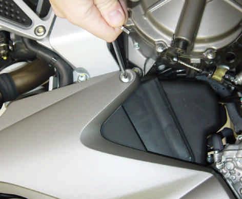 A change in the color of the exhaust system is normal due