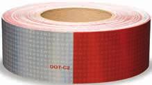 95 Conspicuity Tape by the Foot Compact design uses magnetic mount for roof mounting Includes a 10' coiled