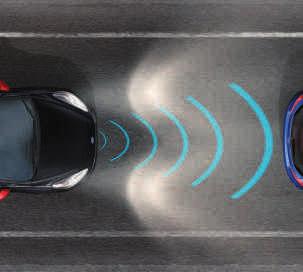 FORD FIESTA Remarkable Technologies Adaptive Cruise Control Combines cruise control and distance control.