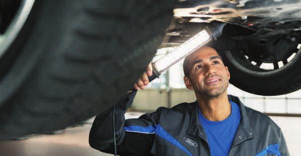 Comprehensive service and maintenance plans Use of quality Ford parts for added peace of mind Ford trained technicians using the latest diagnostic equipment and tools Ford Online Service Booking One