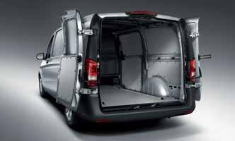 The Vito Panel Van is available in two vehicle lengths (SWB or LWB) depending on the space requirements.