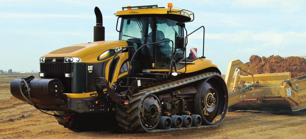 Introducing Challenger s new generation of Special Application tractors Challenger s commitment to constant improvement has resulted in the world debut of the new MT800C Series of rubber tracked