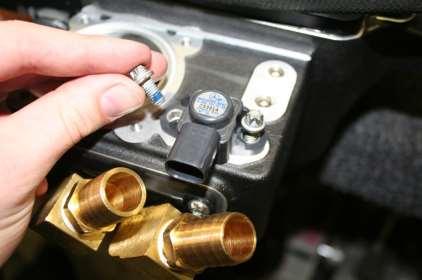 Make sure to lubricate the O-Ring to prevent damage during installation 2. Install MAP Sensor by: a.