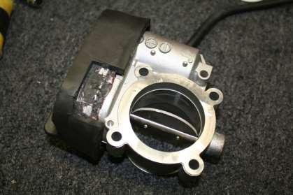 a. Trimming Bypass Valve rubber cover as shown below. Some early models do not have the rubber cover.