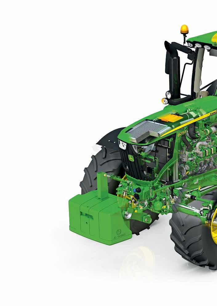 12 EXCELLENT DRAWBAR EFFICIENCY: LESS INPUT, MORE OUTPUT How much power does a tractor actually deliver? It s not all about engine size that can be deceiving.