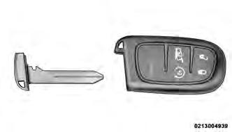 REMOTE KEYLESS ENTRY (RKE) The RKE system allows you to lock or unlock the doors, open the power liftgate, or activate the Panic Alarm from distances up to approximately 66 ft (20 m) using a