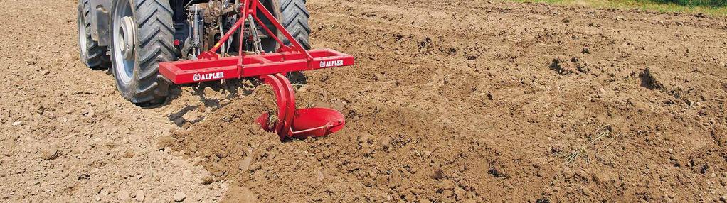 - Ability to open deep and wide furrow at one pass.