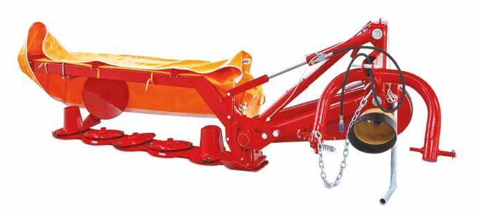 Alpler Rotary Disc Mower is the MOST IDEAL machine type especially for the feed plants growing horizontally such as vetch, white clover, Lotus corniculatus and for reaping all kinds of meadow,
