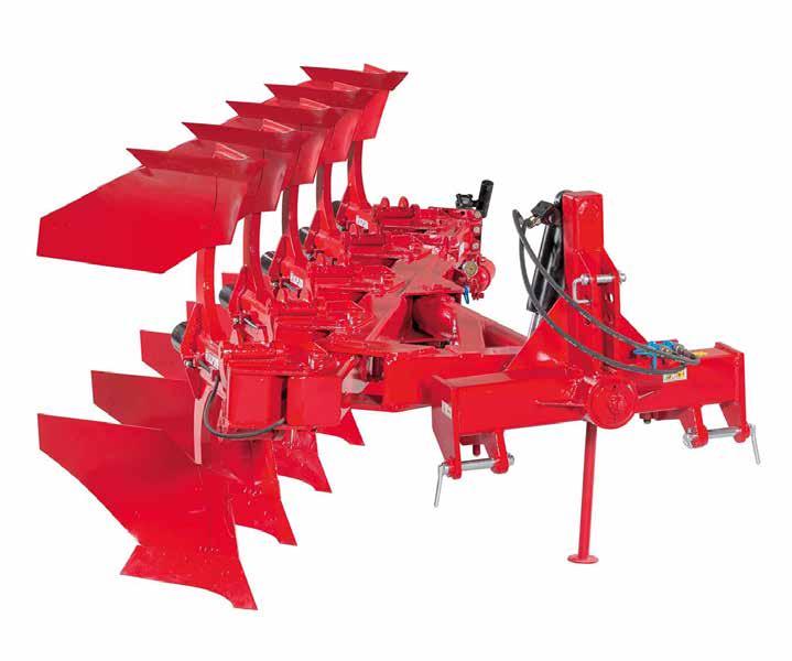 - On-land plowing with adjustable two position working