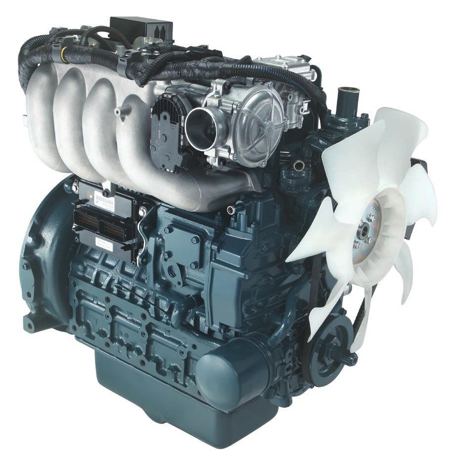 DURABILITY AND PERFORMANCE FOR THE OIL & GAS MARKET Built for the harsh environments found in oil and gas fields, the versatile and powerful family of Kubota natural gas engines share many of the