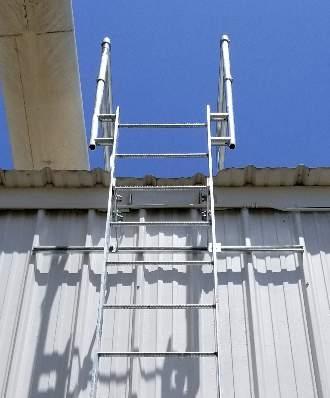 THE FASTEST INSTALLING - EASIEST CLIMBING - LONGEST LASTING - FIXED ACCESS LADDER SYSTEM Faster,