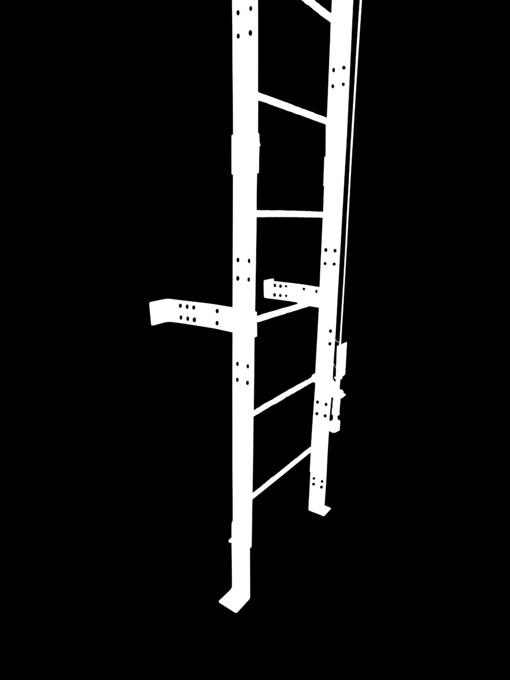 below Features Rung Width Walk Through Stand-Off Brackets Floor/Bottom Mount Side Rail Construction Standard Finish Freight Costs EZ Series Ladders 20 30 Bolt On, With Vertical/Horizontal