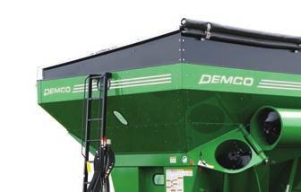 GRAIN CARTS 1400 Oscillating inline duals minimize frame stress and field scuffing HYDRAULICS NOTES: - A standard