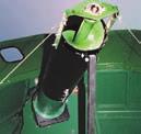 AUGERS AND EXTENDERS TM BIN FILL AUGER Available to fit most makes and models of combines Reduces auger flighting wear, relieves belts, pulleys, clutches, chains and gear boxes Set screws allow for