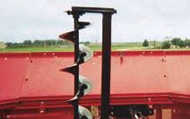 00 EXTENDED FOLDING Reduces auger flighting wear Helps relieve strain on belts and pulleys Extended height: Above cab - 31 1/4, Above added extension - 14 Folds quickly and easily to original grain
