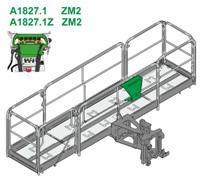 Platform designed for safe lifting of two/three people.