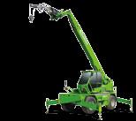 The Merlo CDC system means that the handler has automatic recognition of the attachment fitted and consequently calibrates