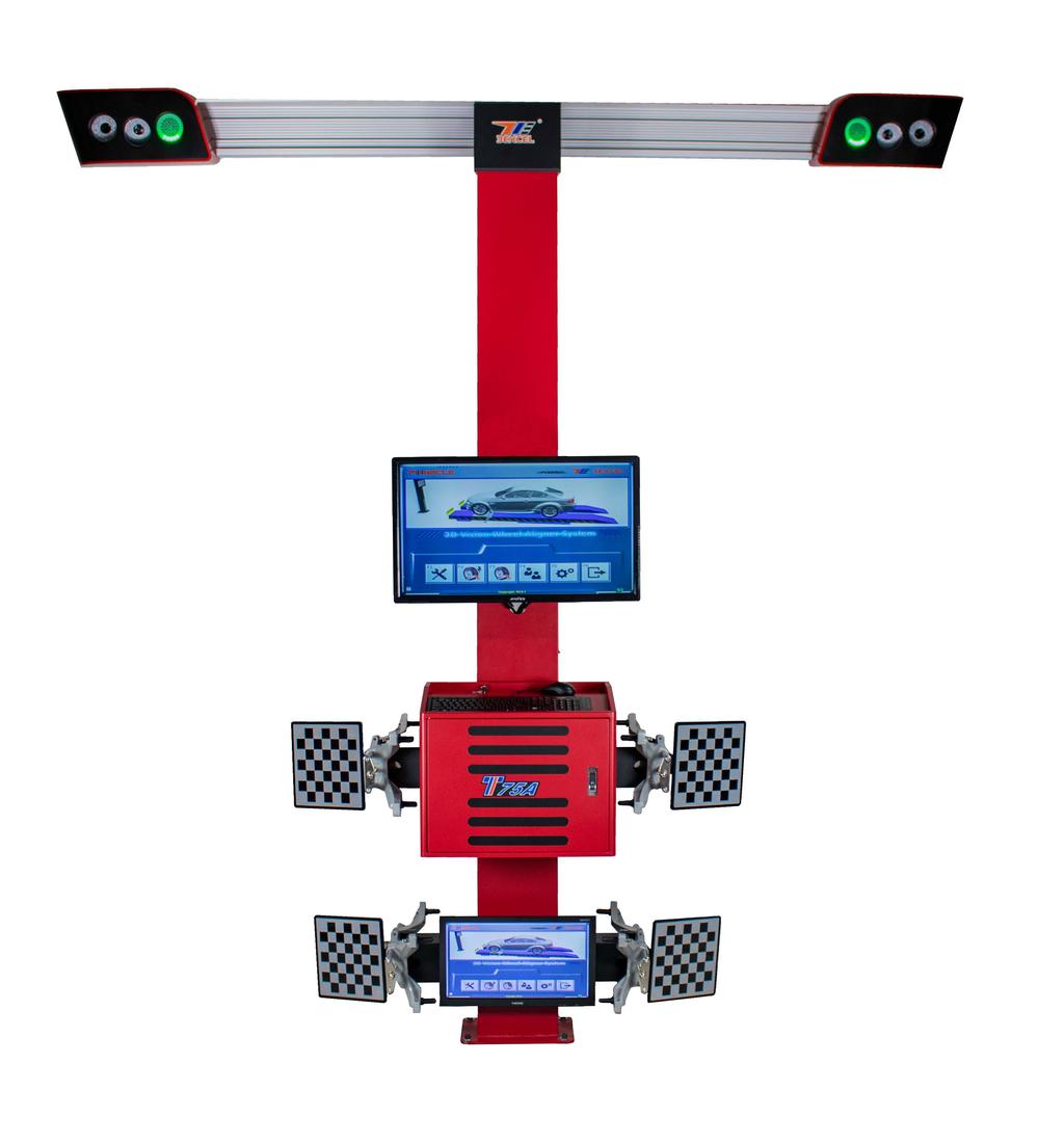 WHEEL ALIGNMENT CAR WHEEL ALIGNMENT Our most affordable system. Simple user friendly alignment system, two camera system.