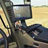 BIG ON COMFORT The Quadtrac and Steiger have the biggest cab in the industry with the best 360 visibility available in the market.