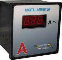Digital ammeters Digital ammeter designs use a shunt resistor to produce a calibrated voltage proportional to the current flowing.